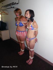 www.bondagebymch.com - Juggalette Jenn & Luna Ray & Tabi Katt in Bondage thumbnail